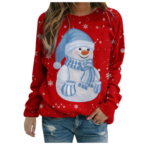 Zomaica Christmas Sweater Coat Autumn And Winter Women's Clothing - Image 4