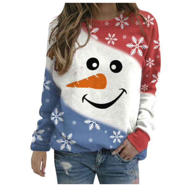 Zomaica Christmas Sweater Coat Autumn And Winter Women's Clothing - Image 3